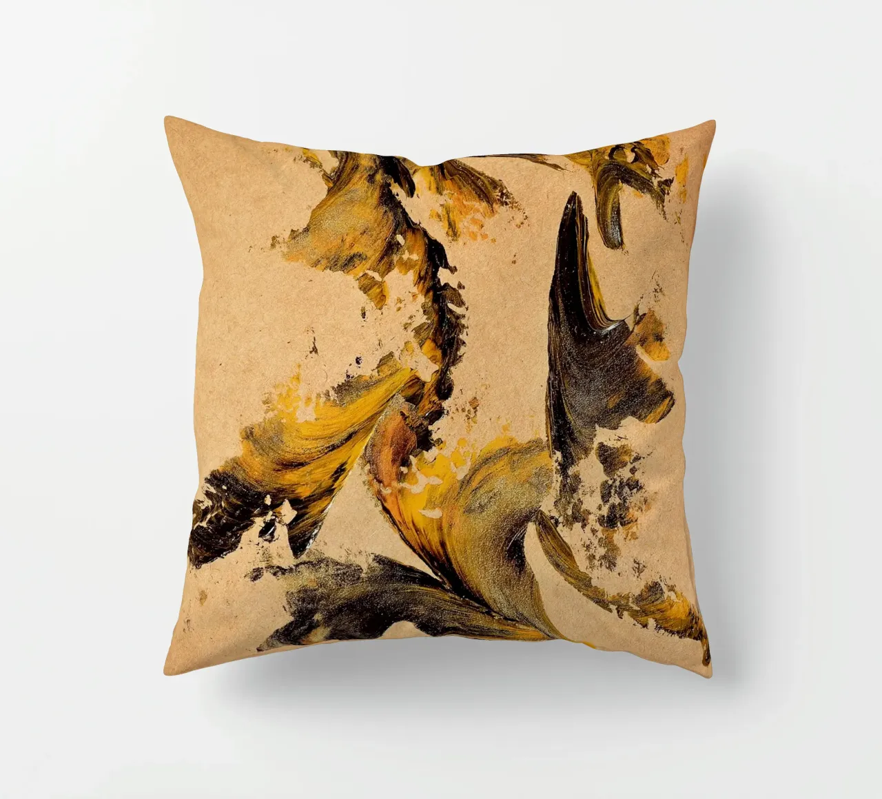 MESSAGE FROM THE HEART 27 cuscino da Thierry Vobmann Abstract painting