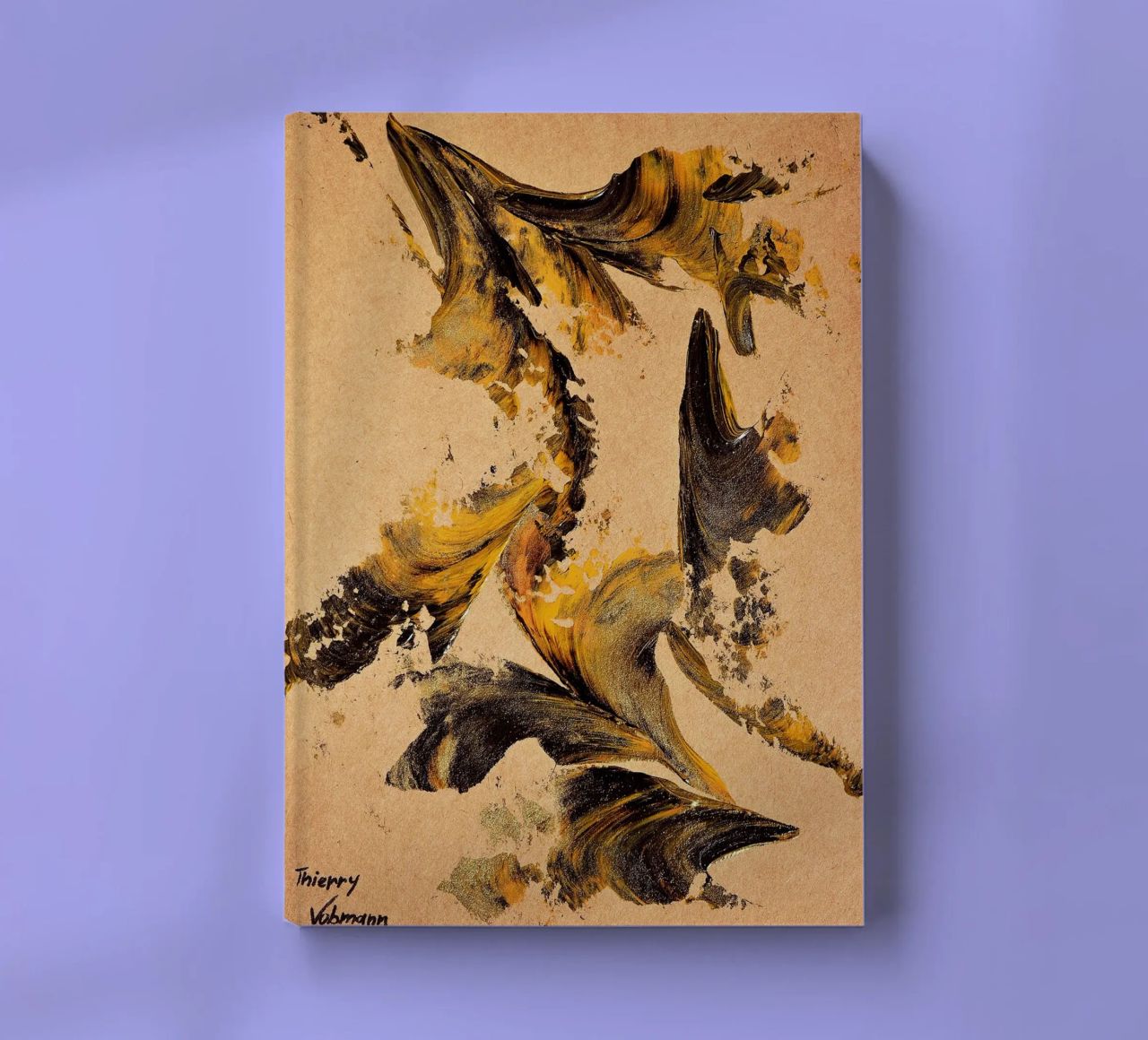 MESSAGE FROM THE HEART 27 diario da Thierry Vobmann Abstract painting