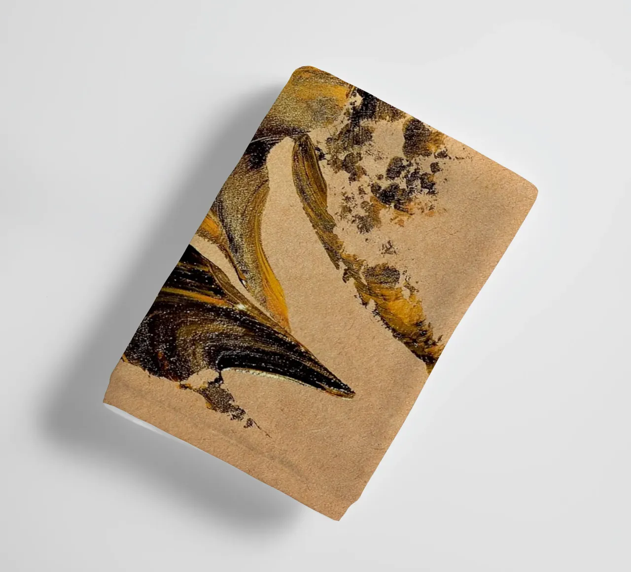 MESSAGE FROM THE HEART 27 asciugamano da bagno da Thierry Vobmann Abstract painting