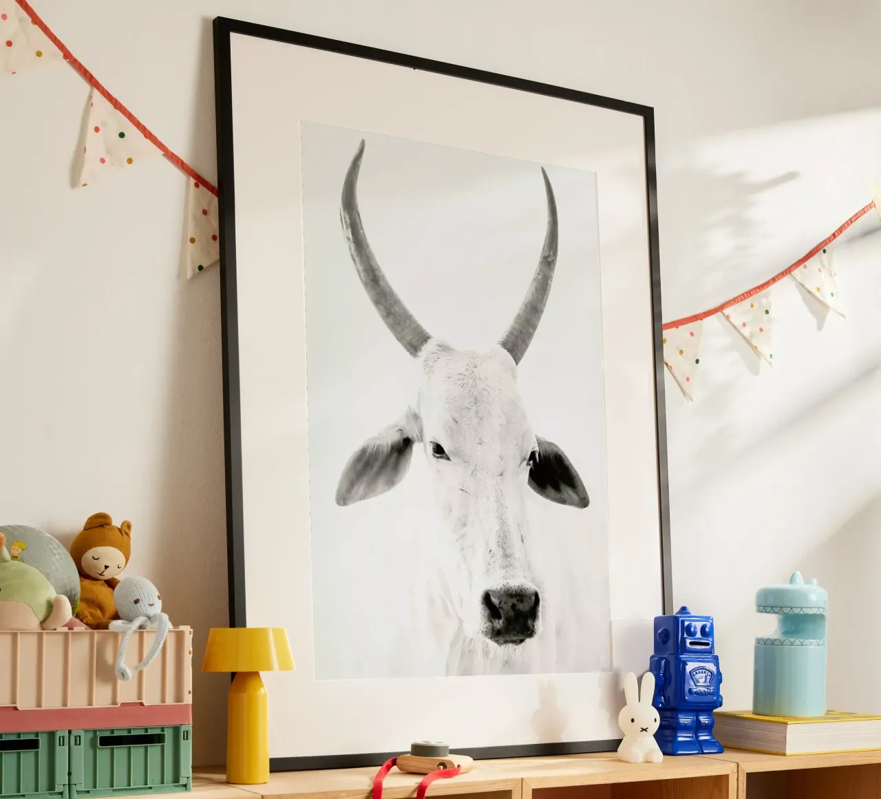 White Cow hahnemühle by Victoria Frost