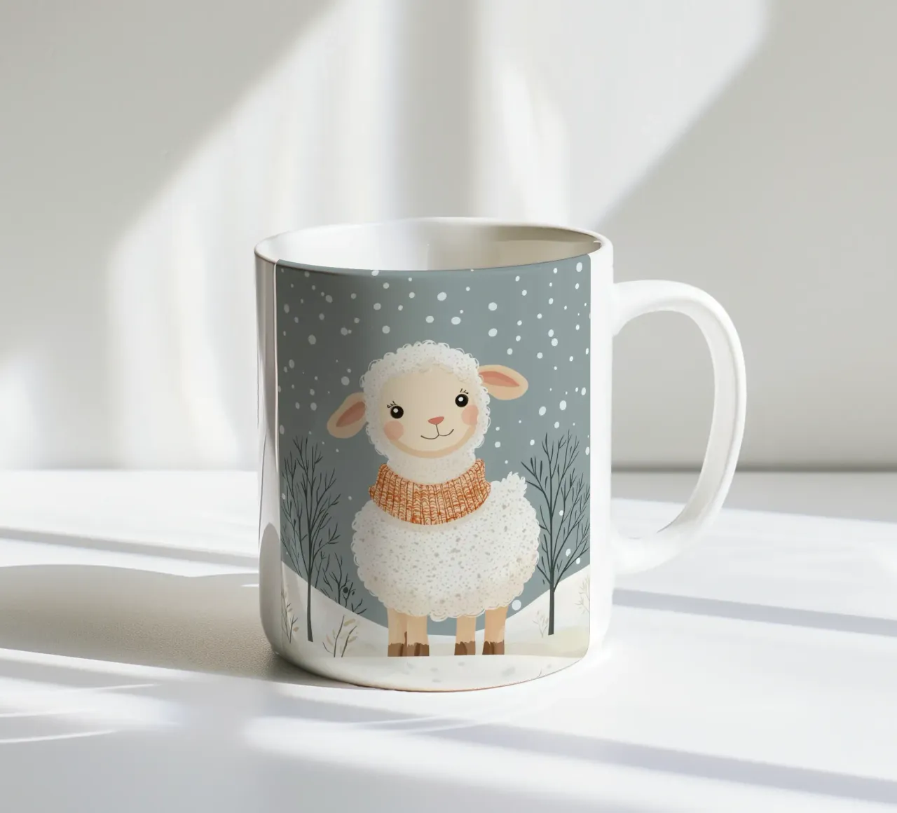 Pecore capricciose tazza in ceramica da Happy Littles