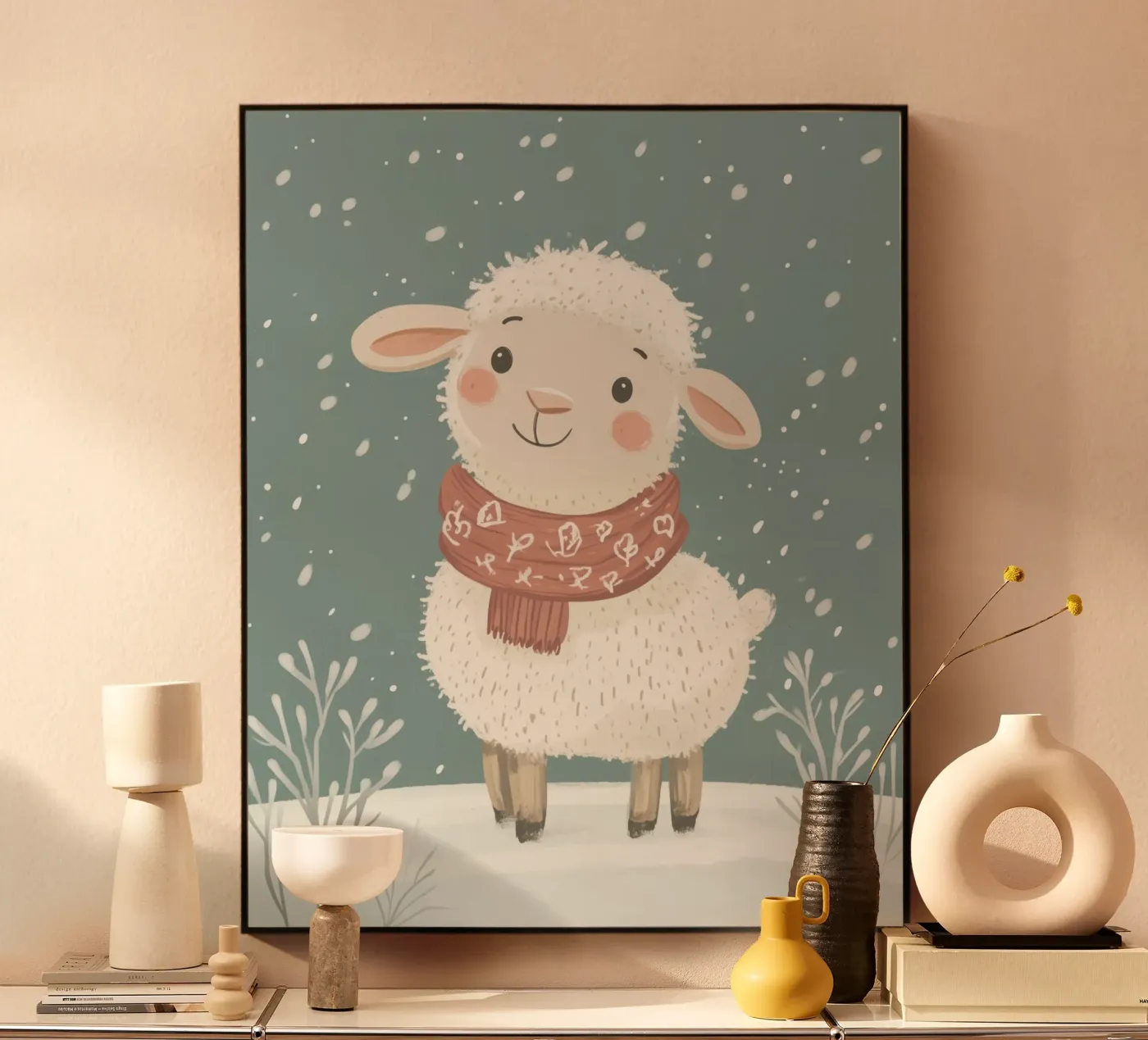 Whimsical Sheep plexiglass da Happy Littles