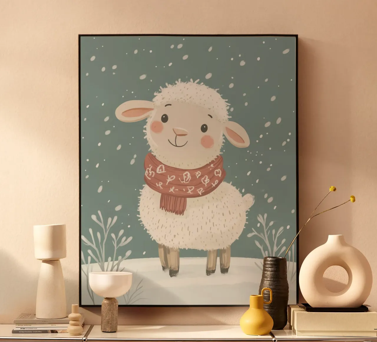 Pecore capricciose pannello forex da Happy Littles