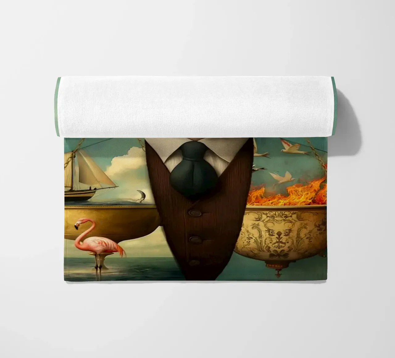 La Temperanza telo mare da christephania