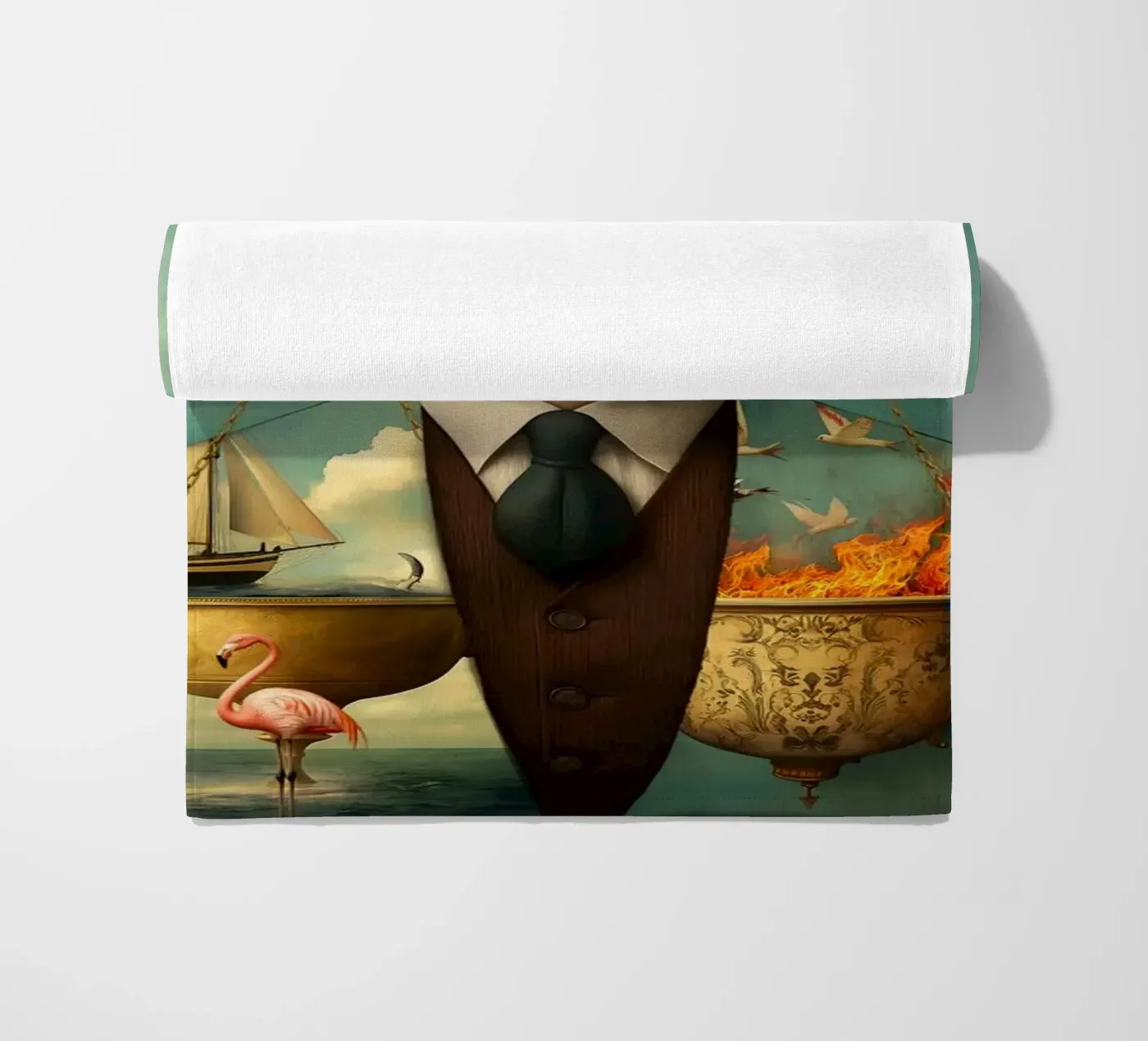 La Temperanza telo mare da christephania