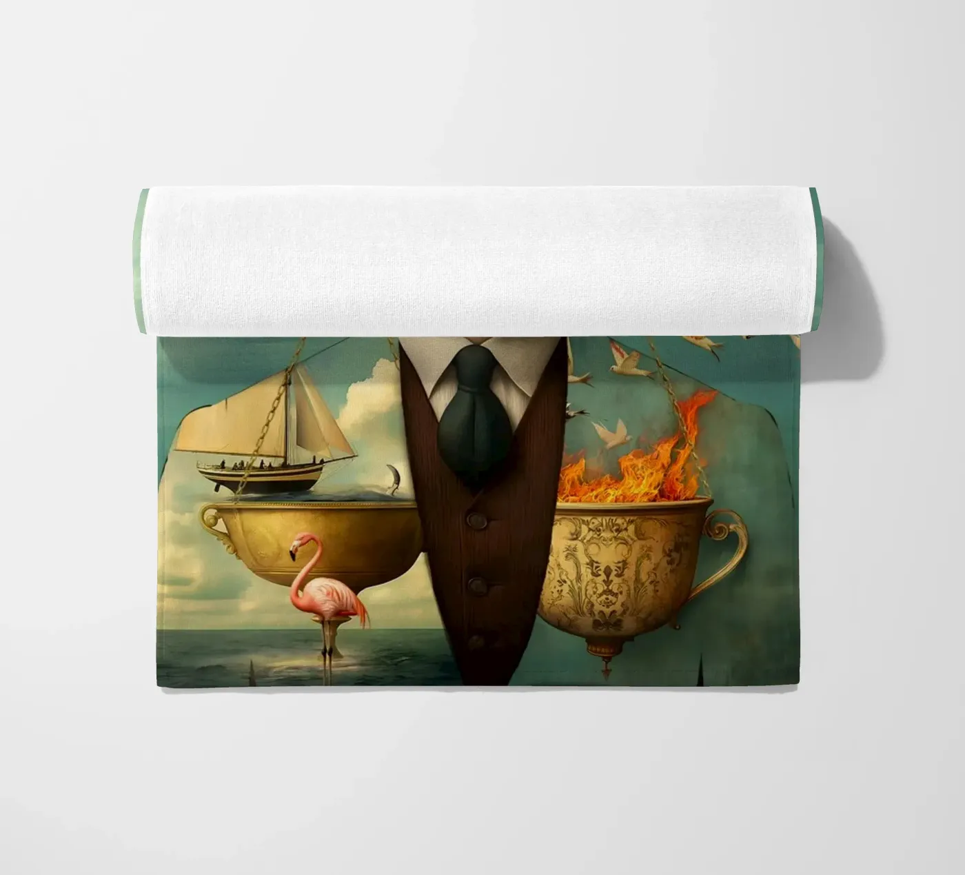 La Temperanza telo mare da christephania