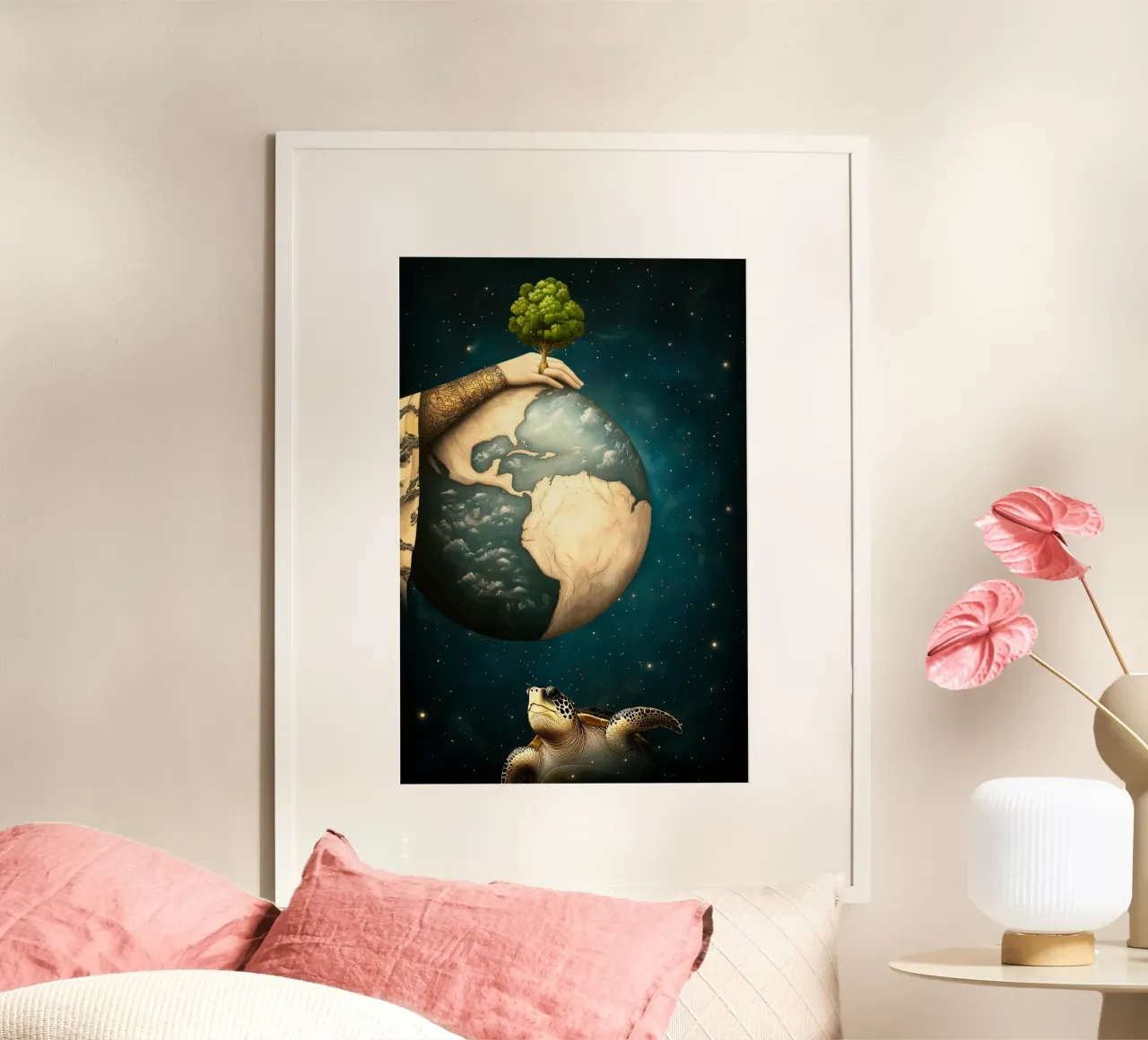 Die Welt Poster von christephania