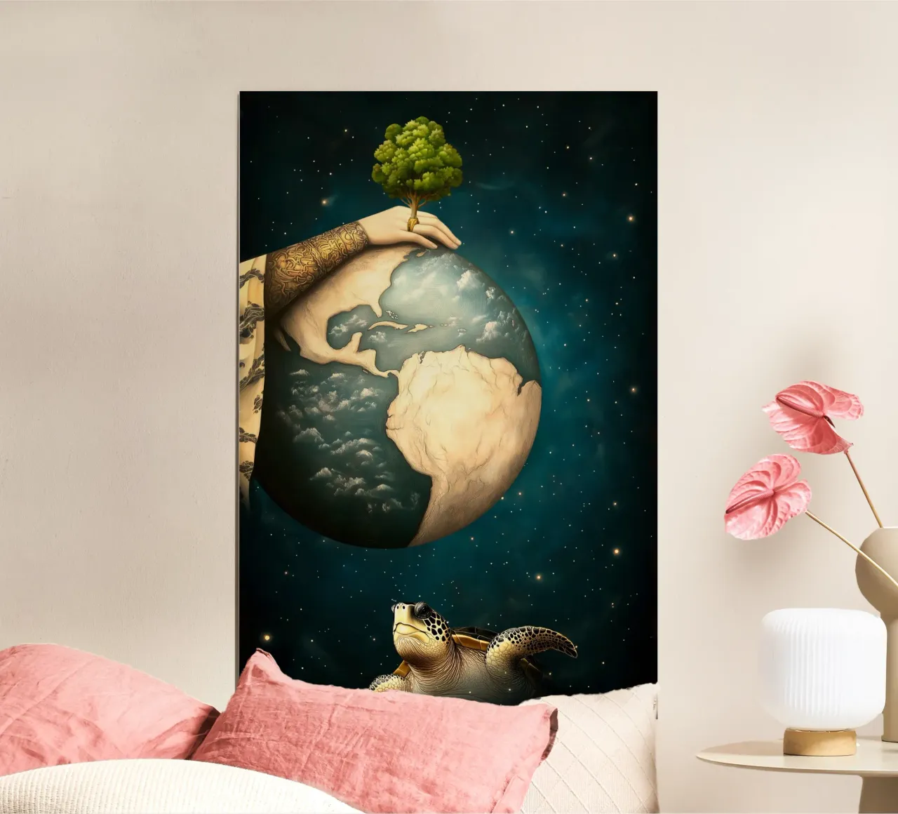 Die Welt Poster von christephania