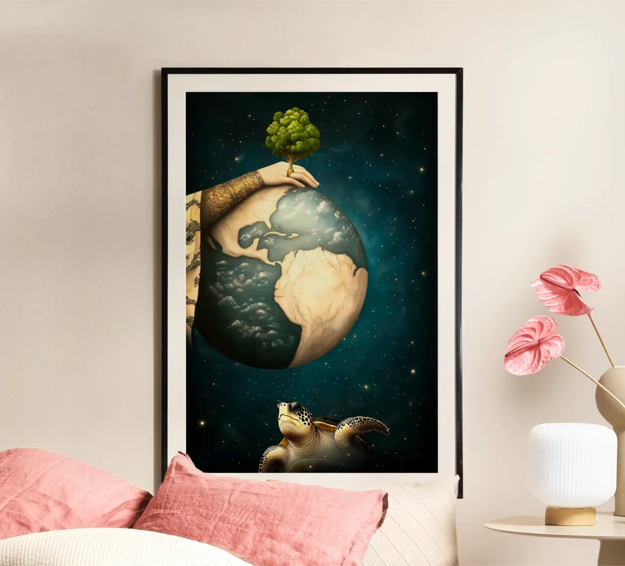 Die Welt Poster von christephania