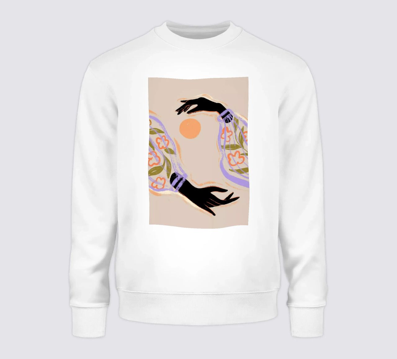 Yin Yang sudadera de Arty Guava