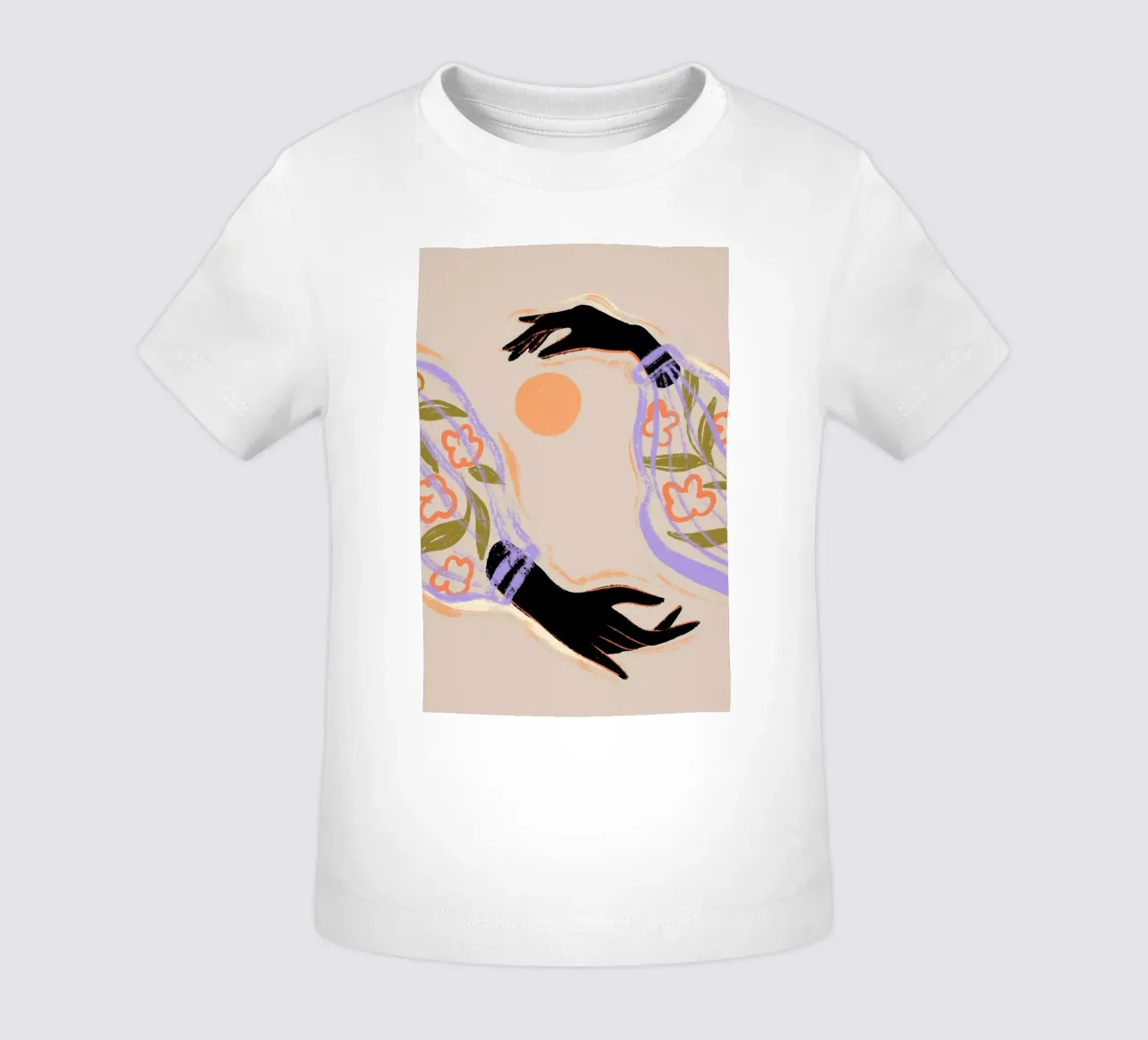 Yin Yang maglietta neonato da Arty Guava