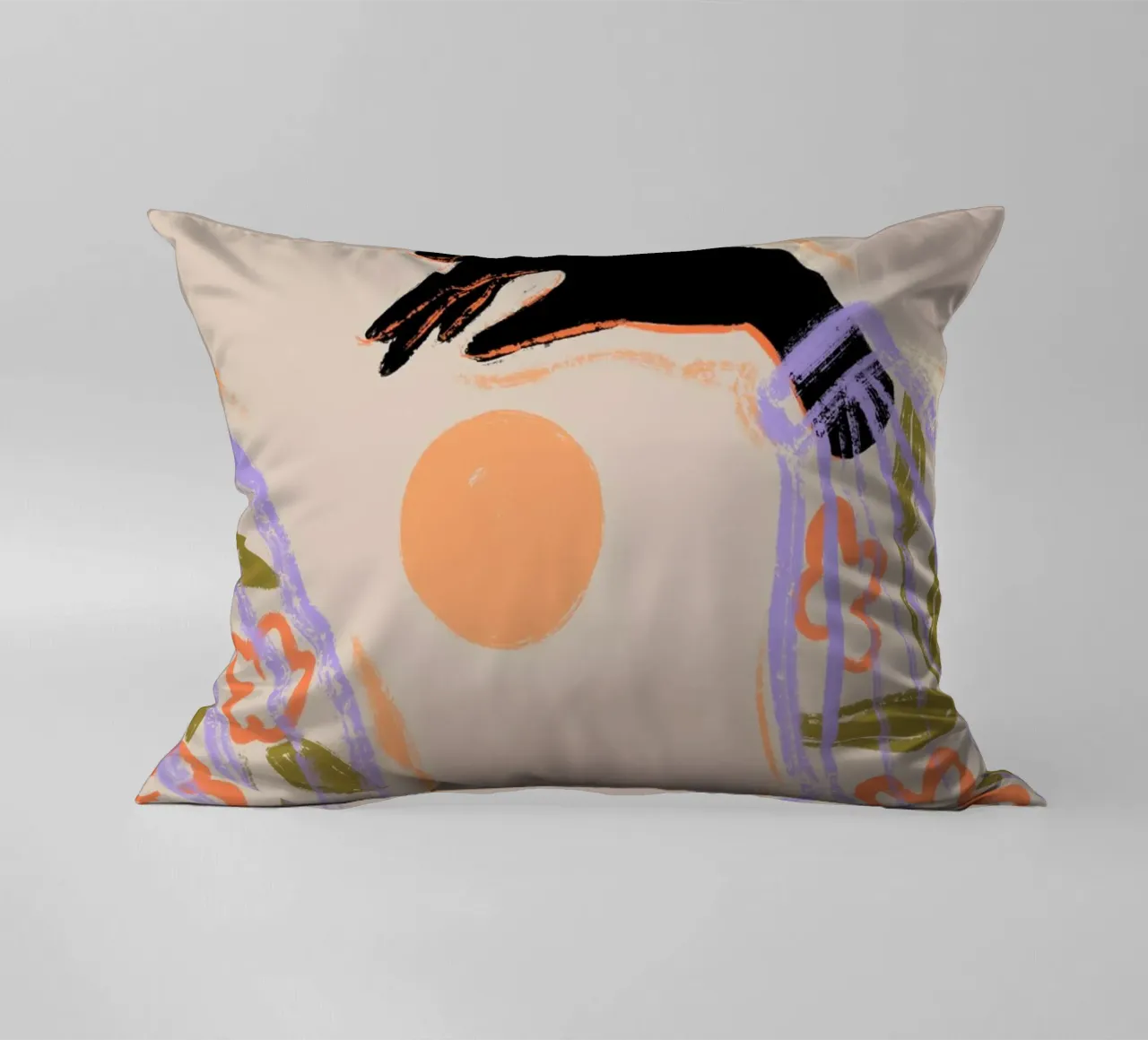 Yin Yang cuscino da Arty Guava