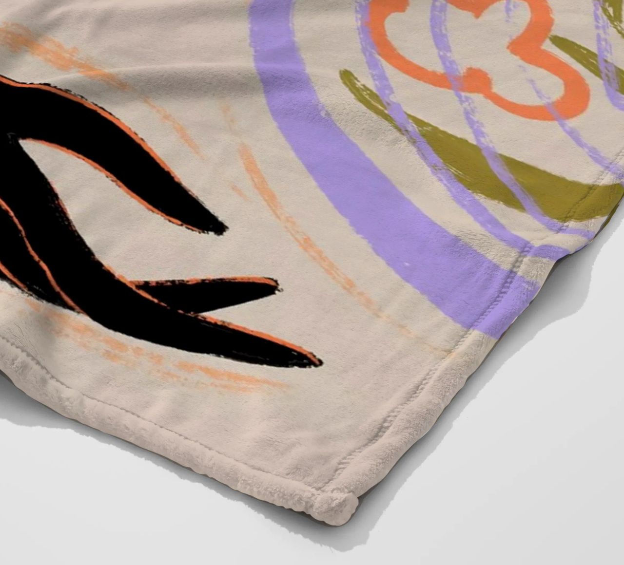 Yin Yang coperta in pile da Arty Guava