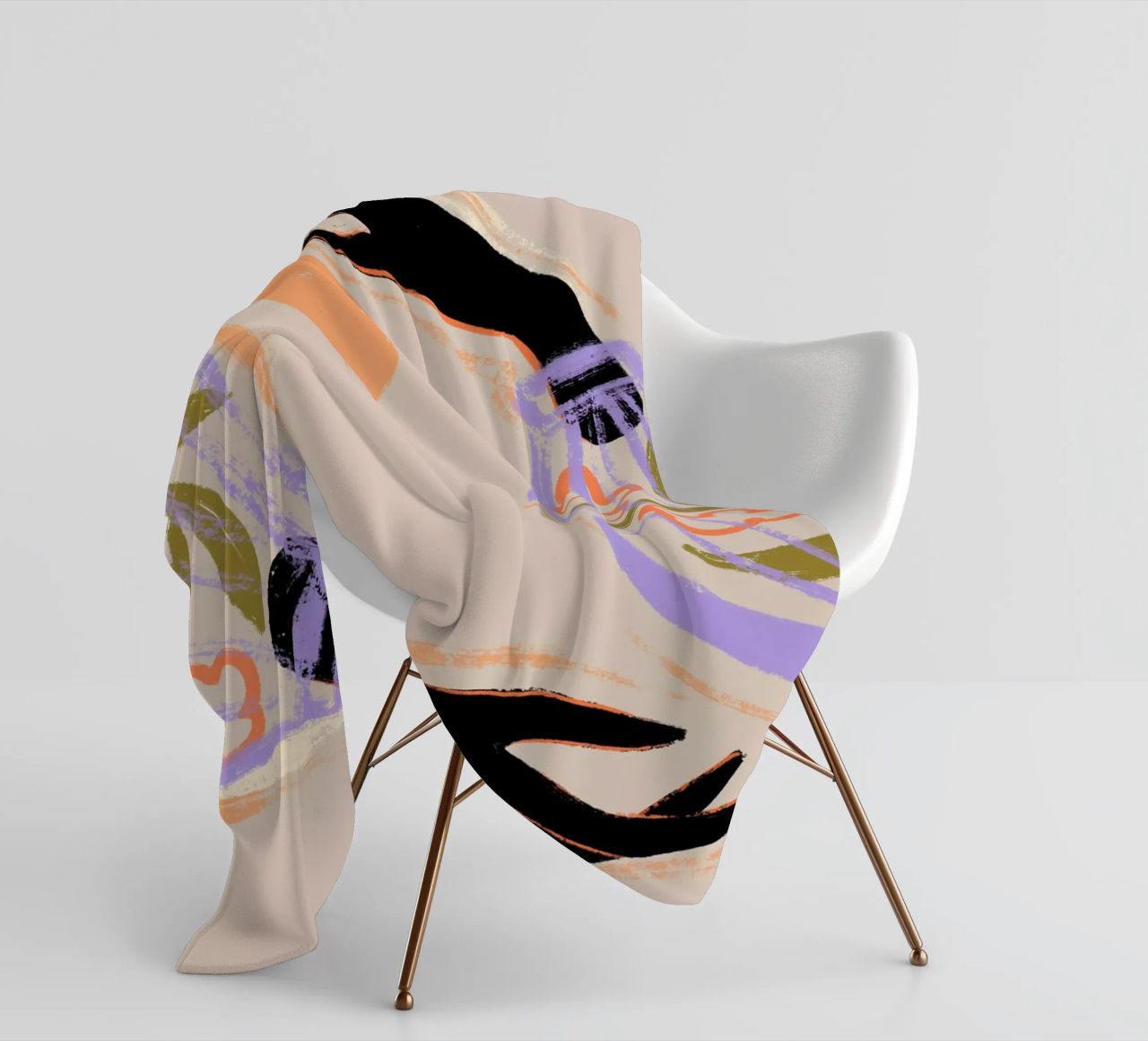 Yin Yang coperta in pile da Arty Guava