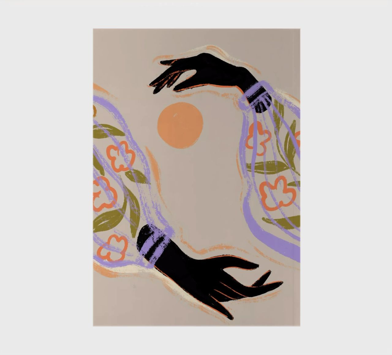 Yin Yang notebook by Arty Guava