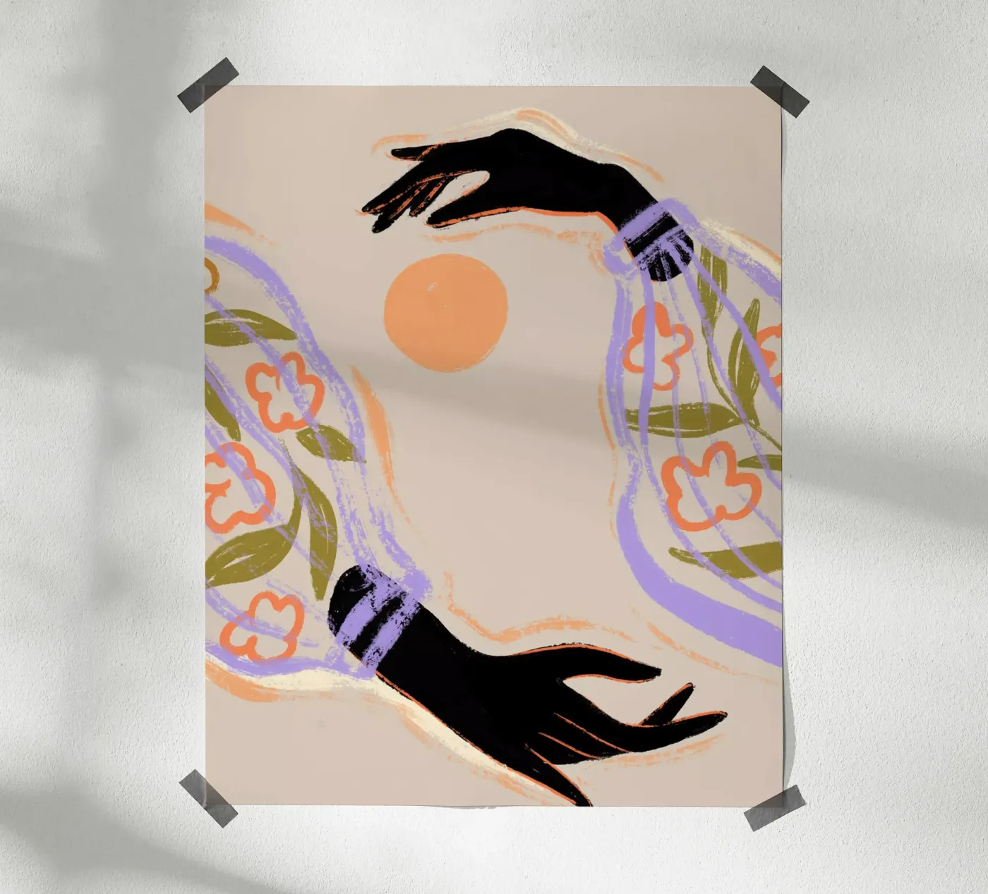 Yin Yang poster da Arty Guava