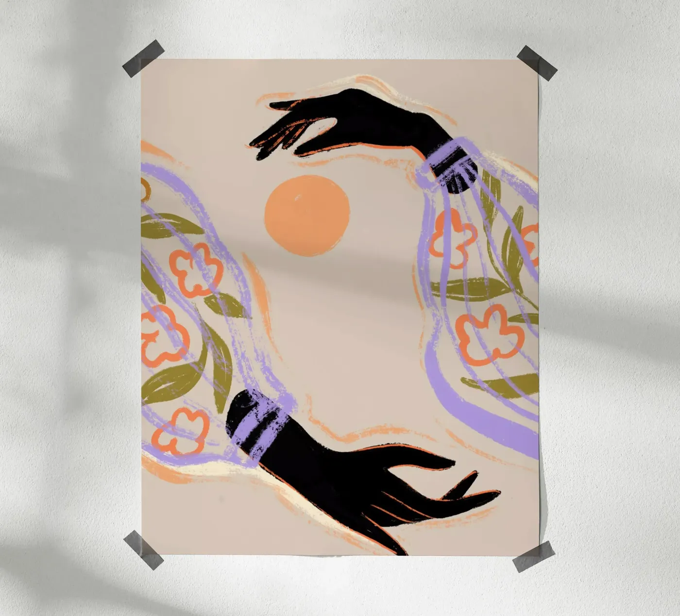 Yin Yang poster da Arty Guava