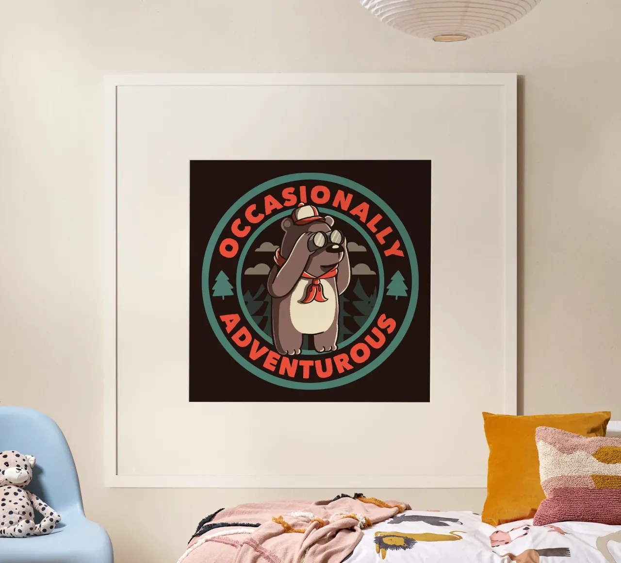 Occasionalmente avventuroso poster da Tobe Fonseca