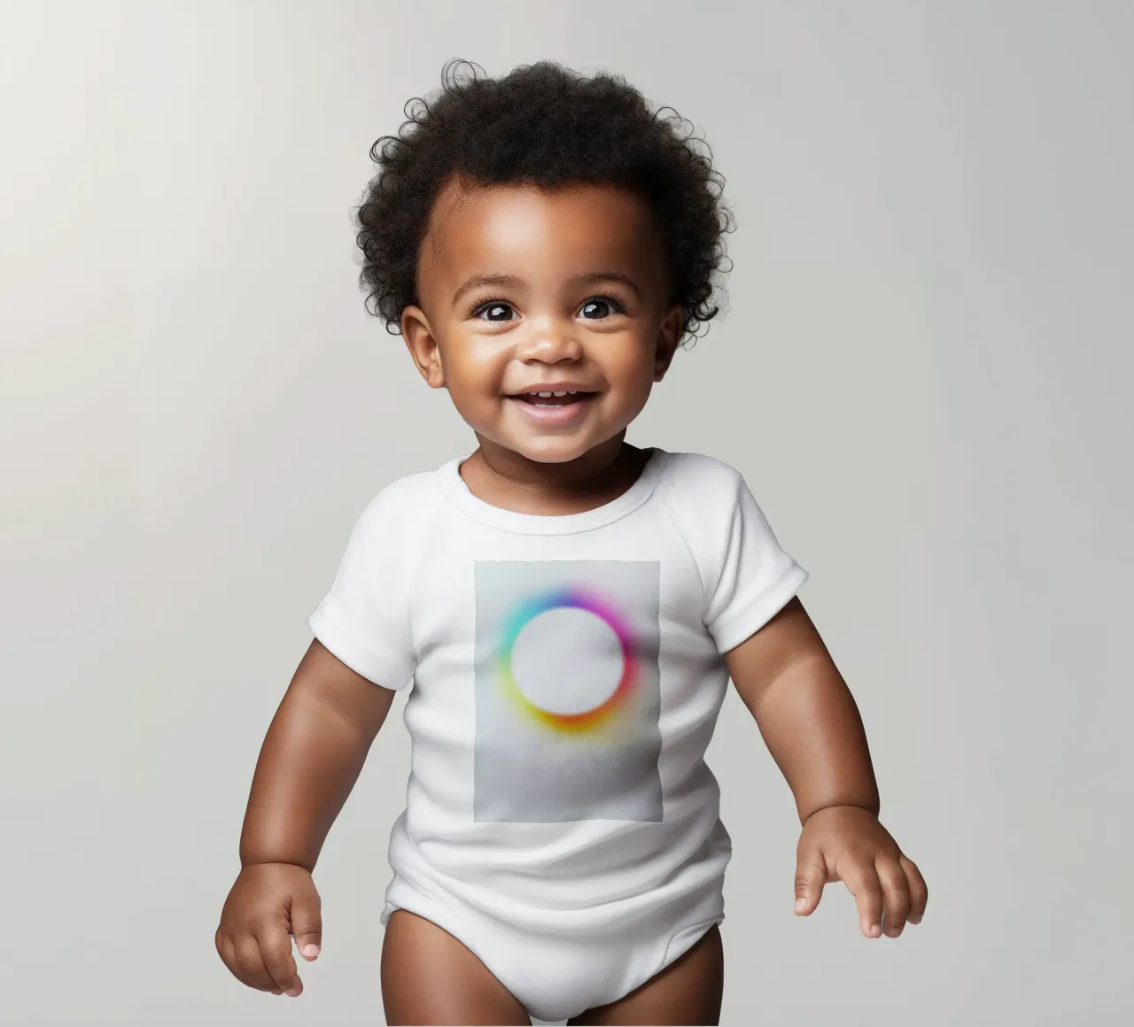 Colour Spectrum body neonato maniche corte da LeDieg