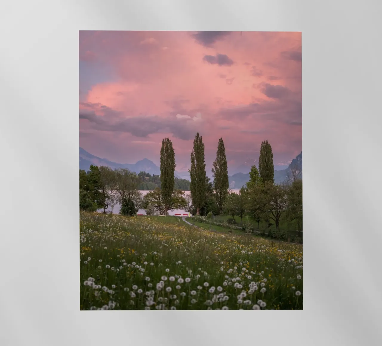 Lucerna: tramonto al Museo Richard Wagner di Wiese pellicola backlit da LucernePictures