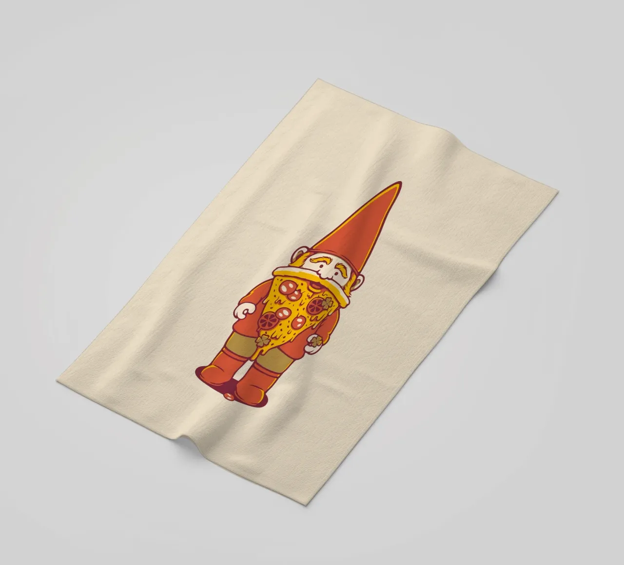 Pizza Gnome telo mare da Tobe Fonseca