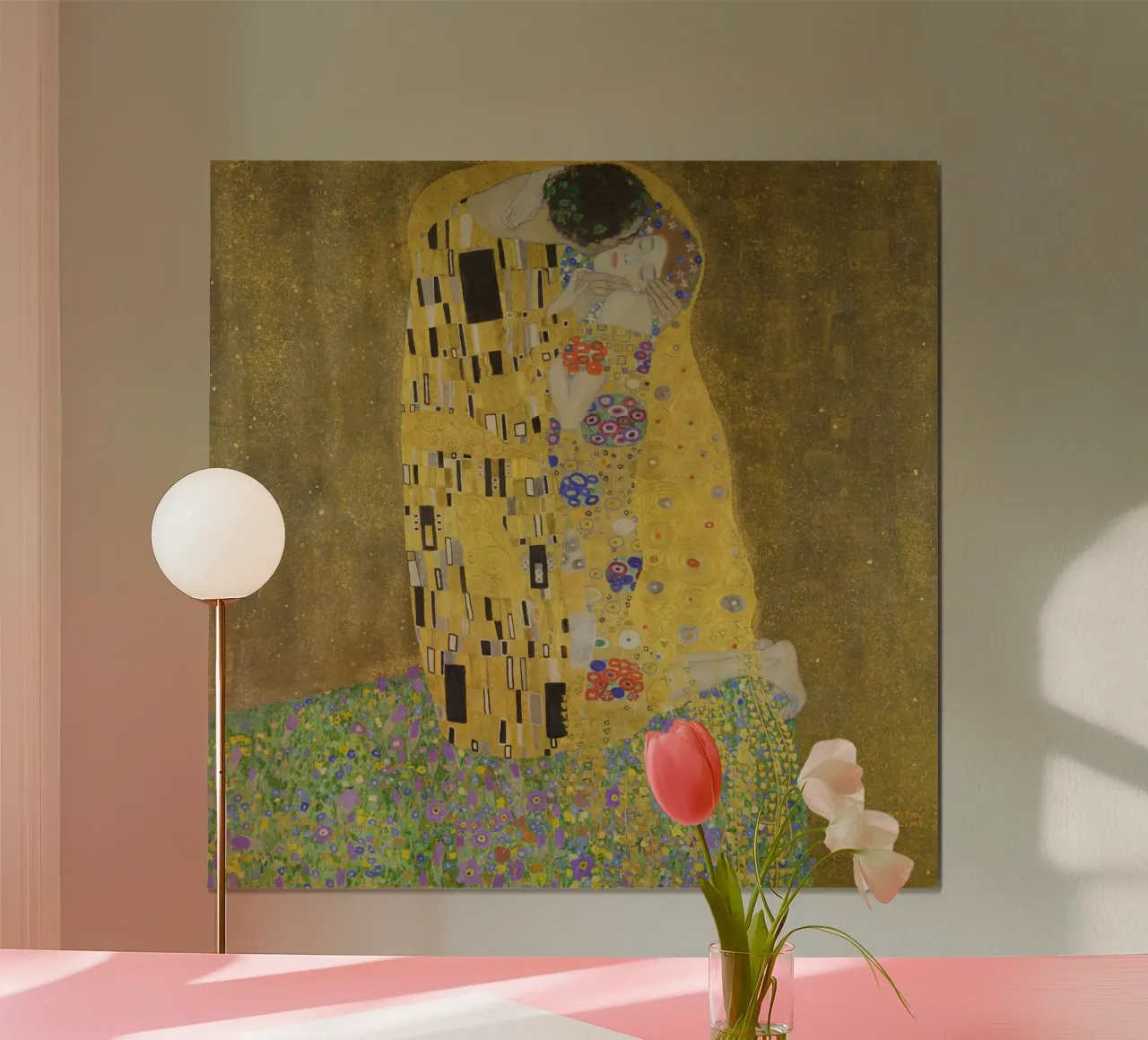 Gustav Klimt il bacio carta hahnemühle da 50 masterpieces
