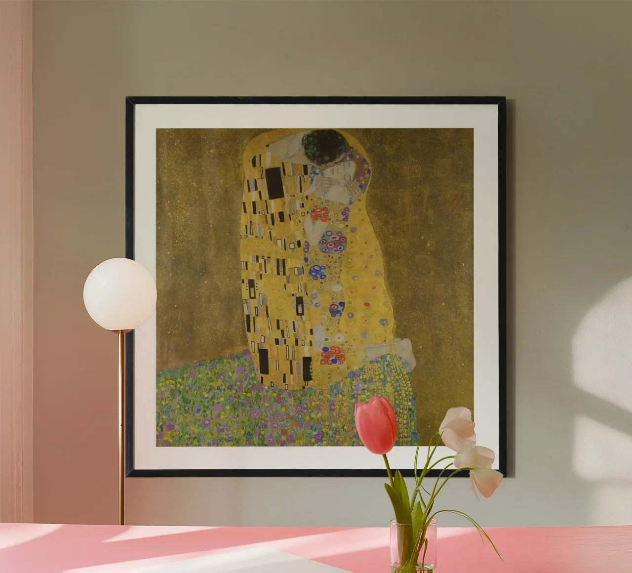 Gustav Klimt il bacio carta hahnemühle da 50 masterpieces