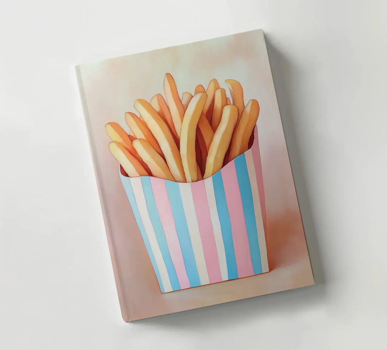 Strip box with chips notebook by Carinaprint