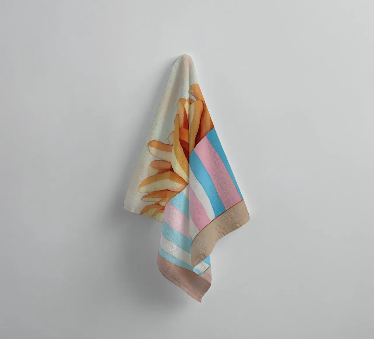 Strip box with chips towel by Carinaprint