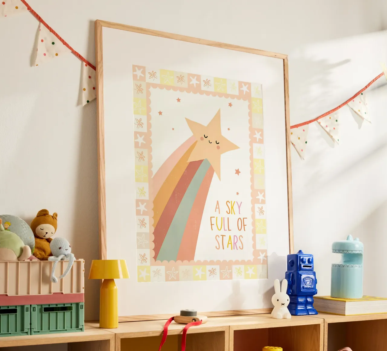 Un cielo pieno di stelle, stampa stellare, arte murale celeste poster da SunshinePrints