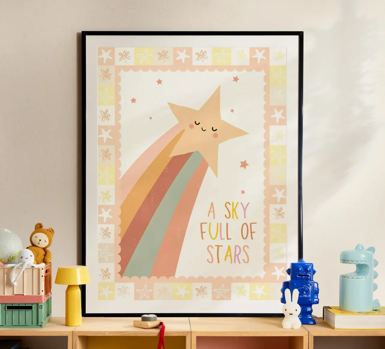 Un cielo pieno di stelle, stampa stellare, arte murale celeste poster da SunshinePrints