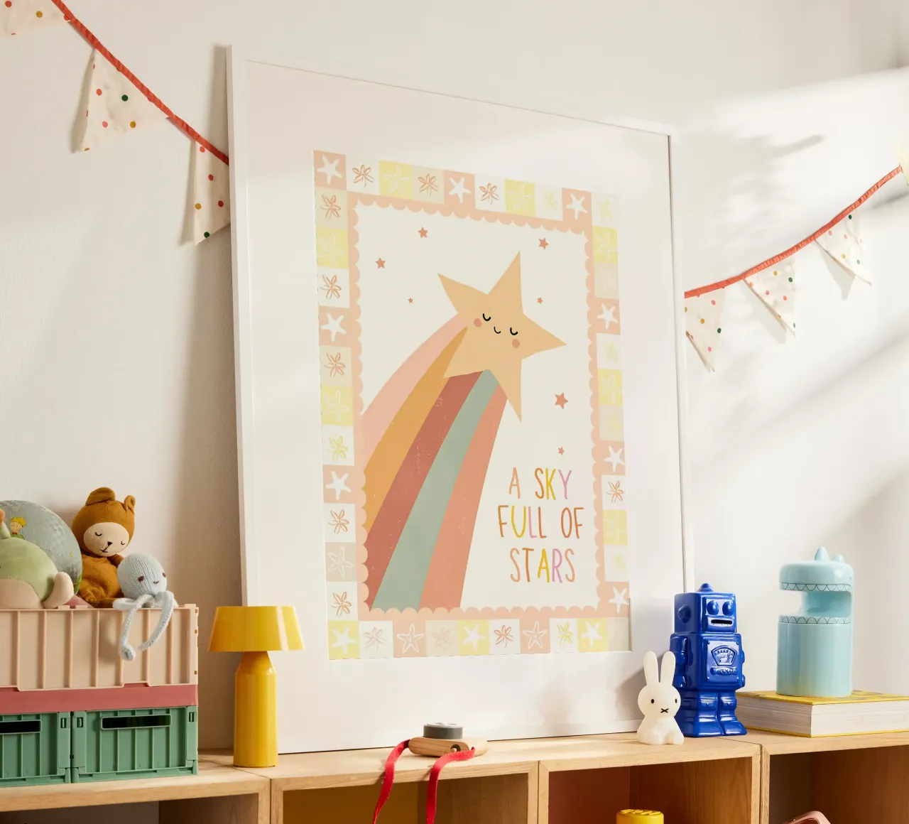 Un cielo pieno di stelle, stampa stellare, arte murale celeste poster da SunshinePrints