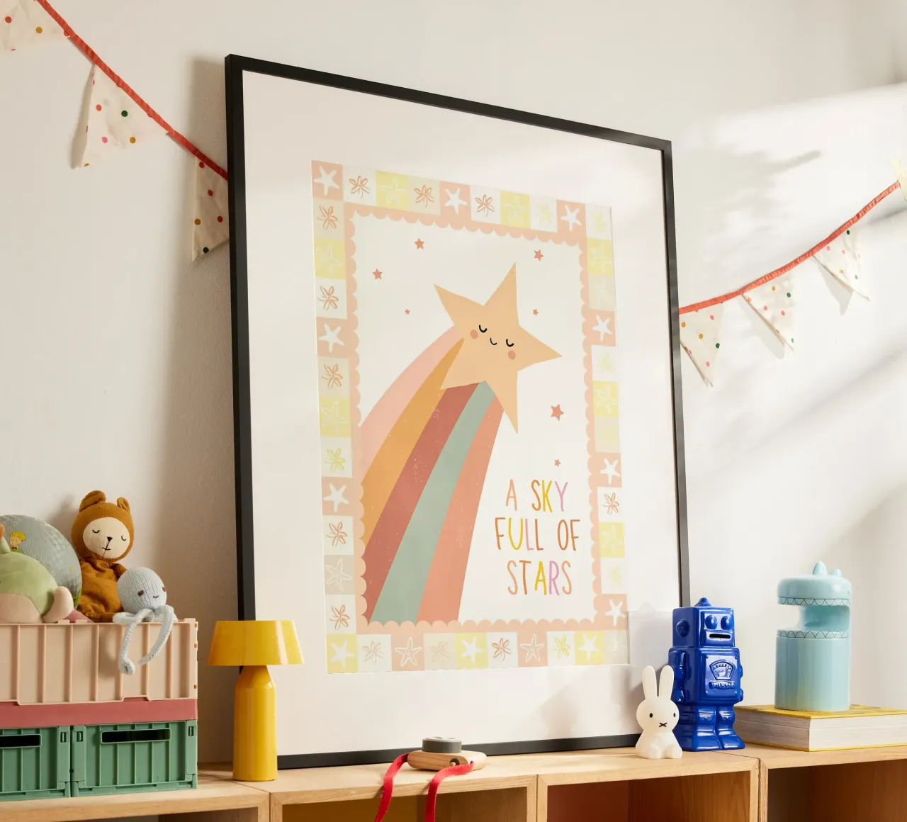 Un cielo pieno di stelle, stampa stellare, arte murale celeste poster da SunshinePrints