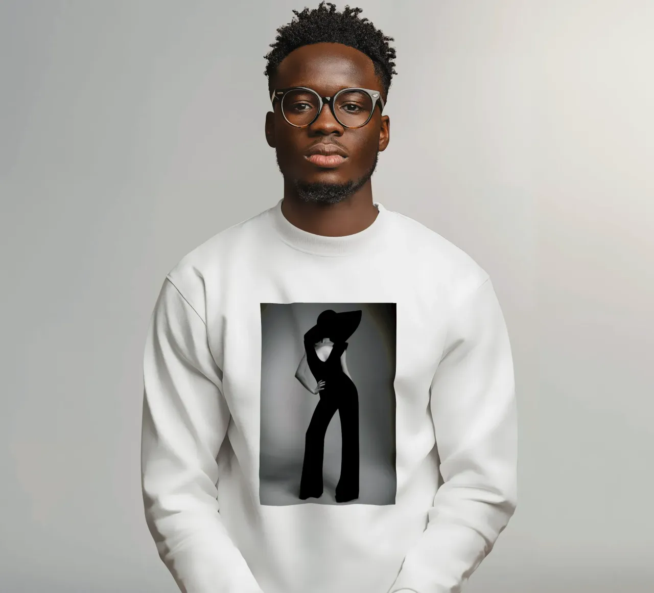 Silhouette felpa da Runway Collective
