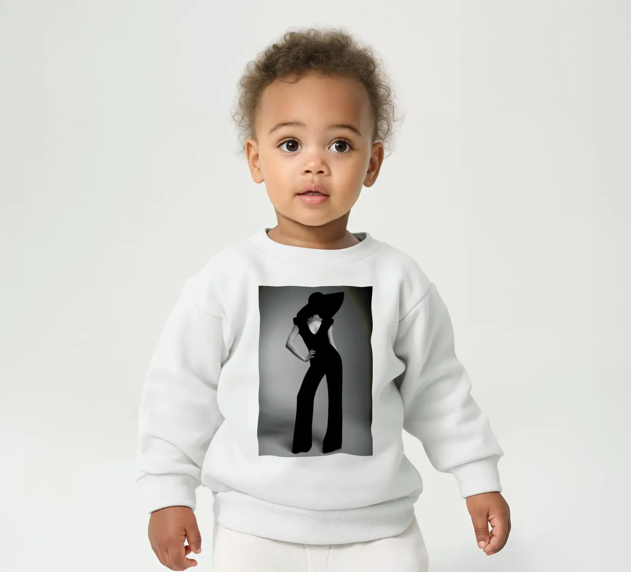 Silhouette felpa neonato da Runway Collective