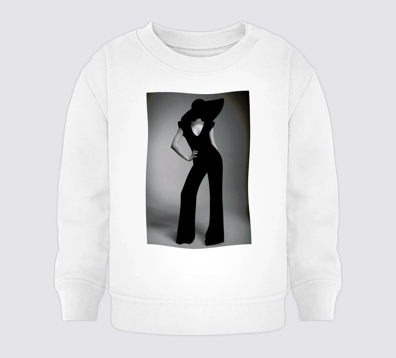 Silhouette felpa neonato da Runway Collective