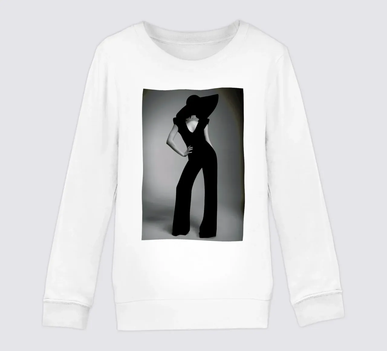 Silhouette felpa bambino da Runway Collective