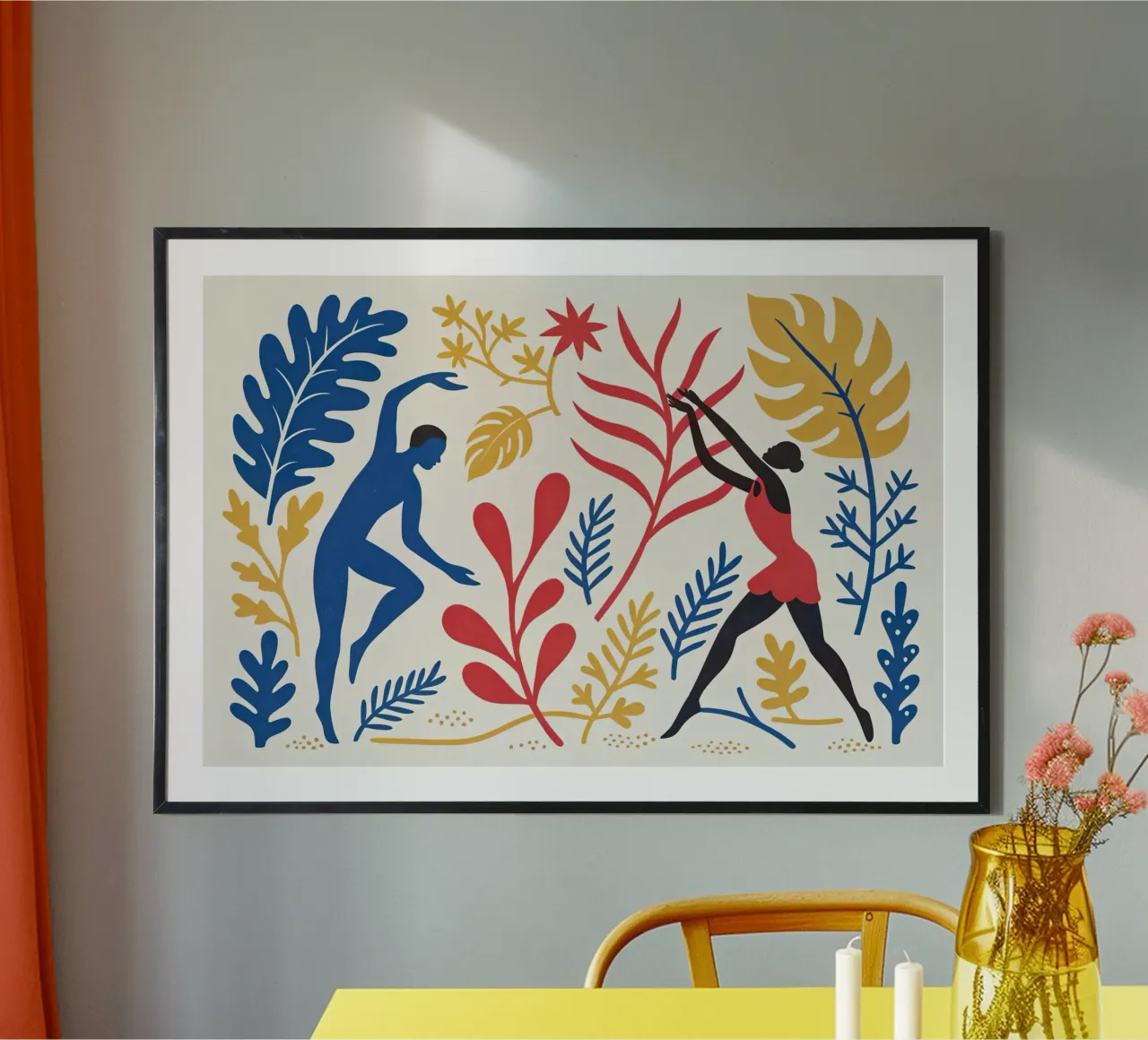 Omaggio a Matisse carta hahnemühle da Point and Art
