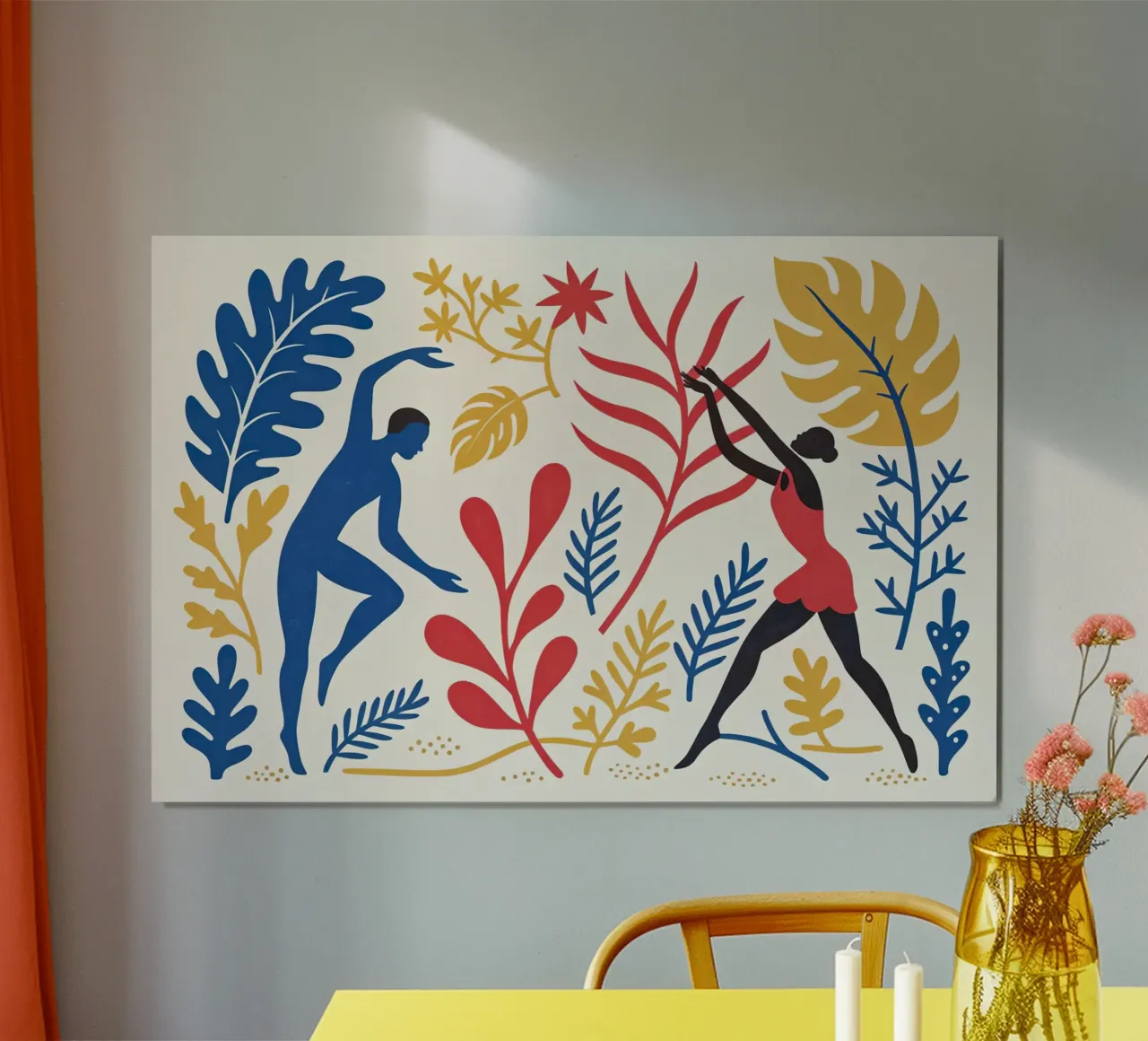 Omaggio a Matisse carta hahnemühle da Point and Art
