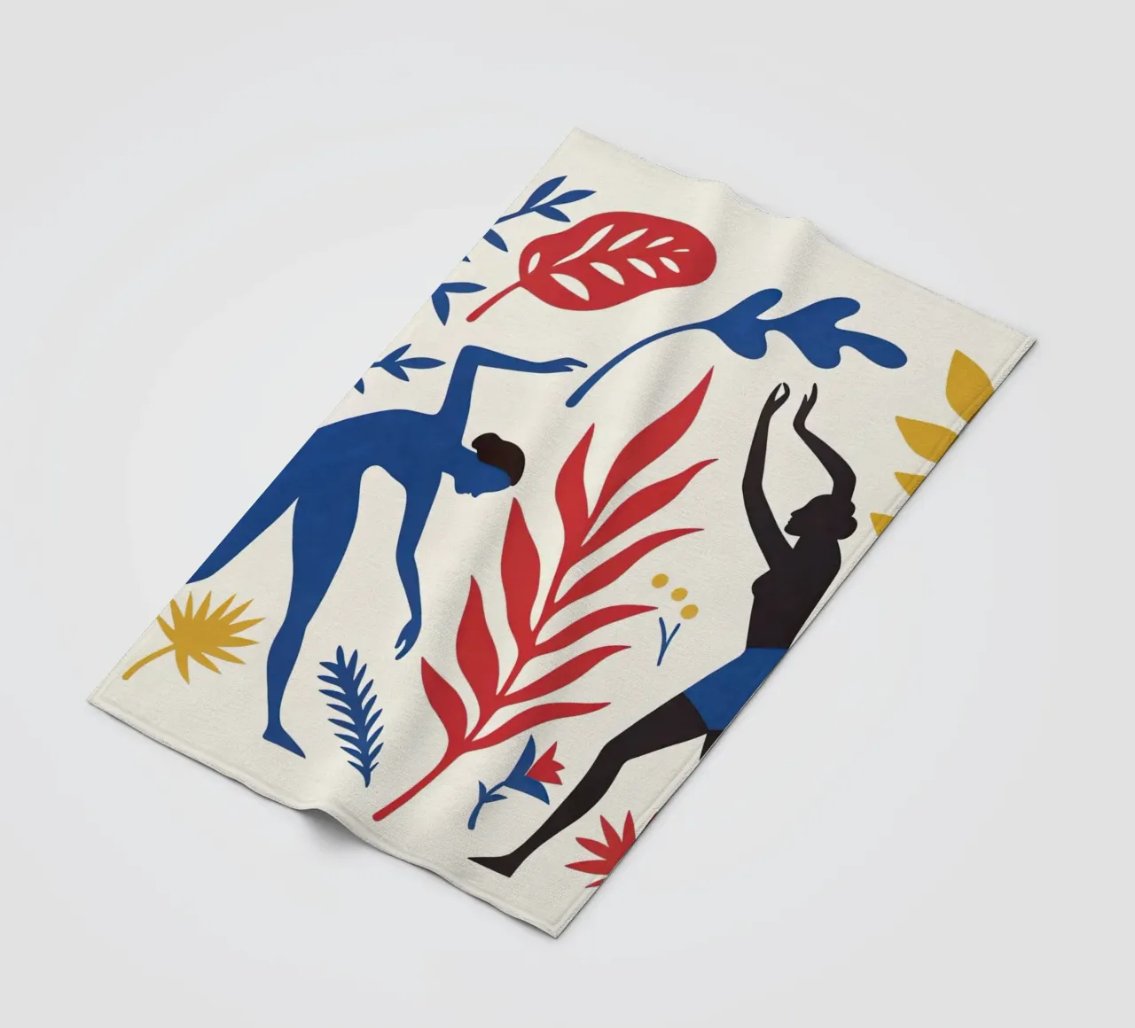 Omaggio a Matisse II coperta in pile da 🎨 Point and Art