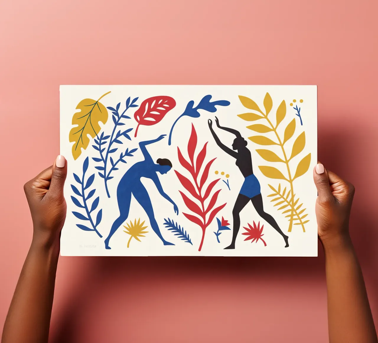 Tribute to Matisse II sticker sheet by 🎨 Point and Art