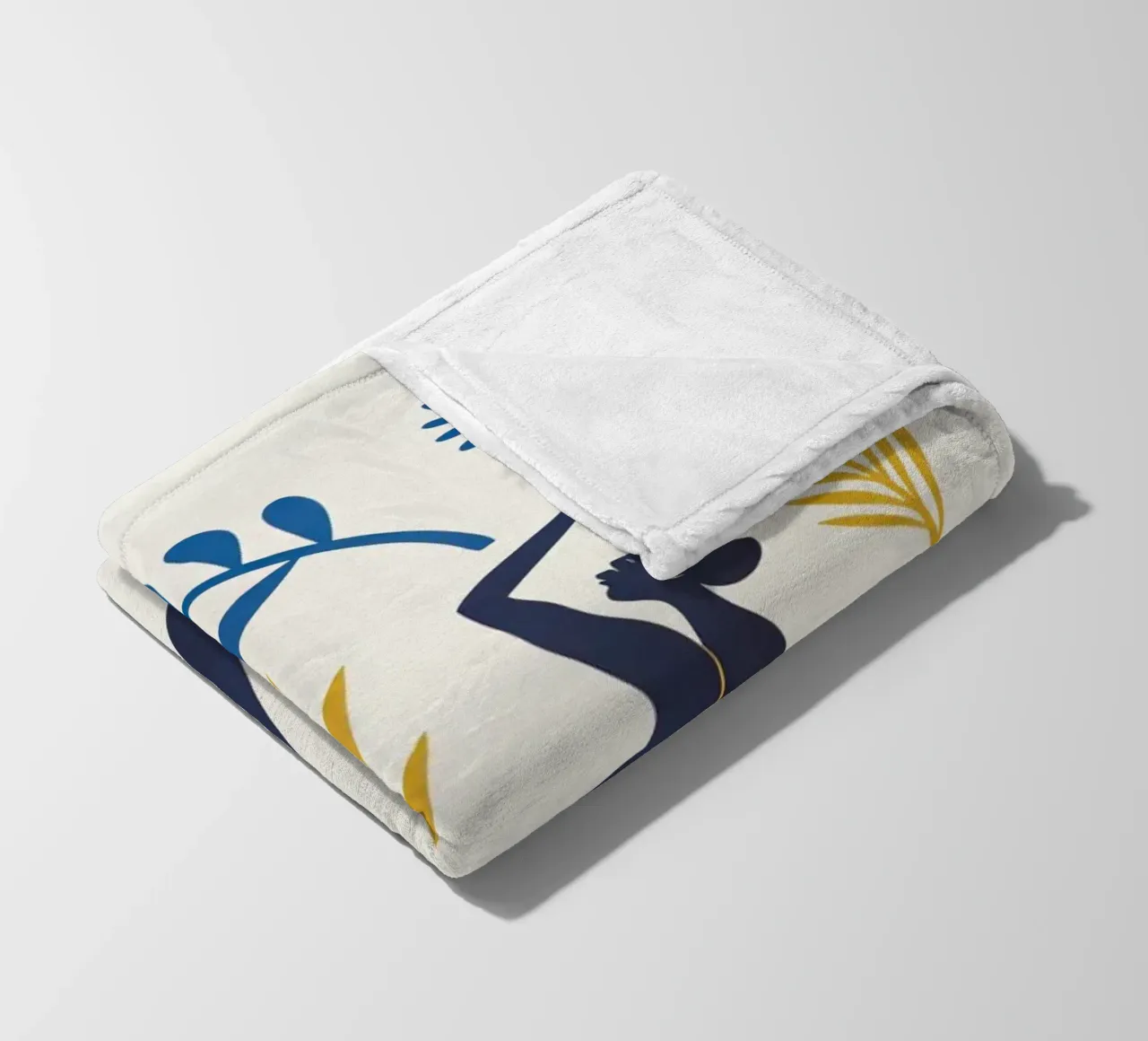 Omaggio a Matisse III coperta in pile da 🎨 Point and Art