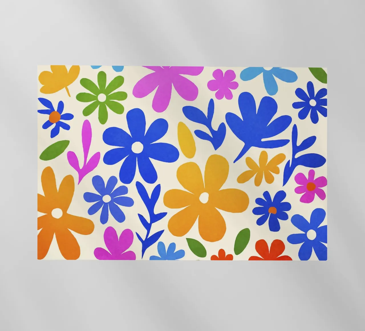Matisse Groovy Summer Flower Garden backlit film by Andrea Haase Modern Home