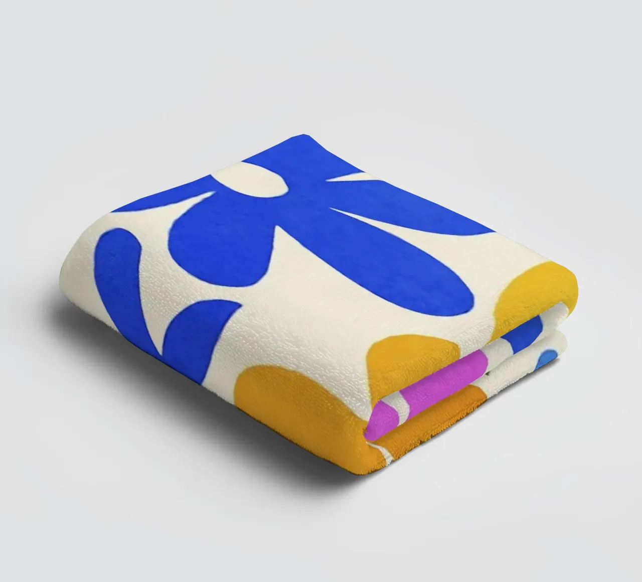 Matisse Groovy Zomerbloementuin badhanddoek van Andrea Haase Modern Home