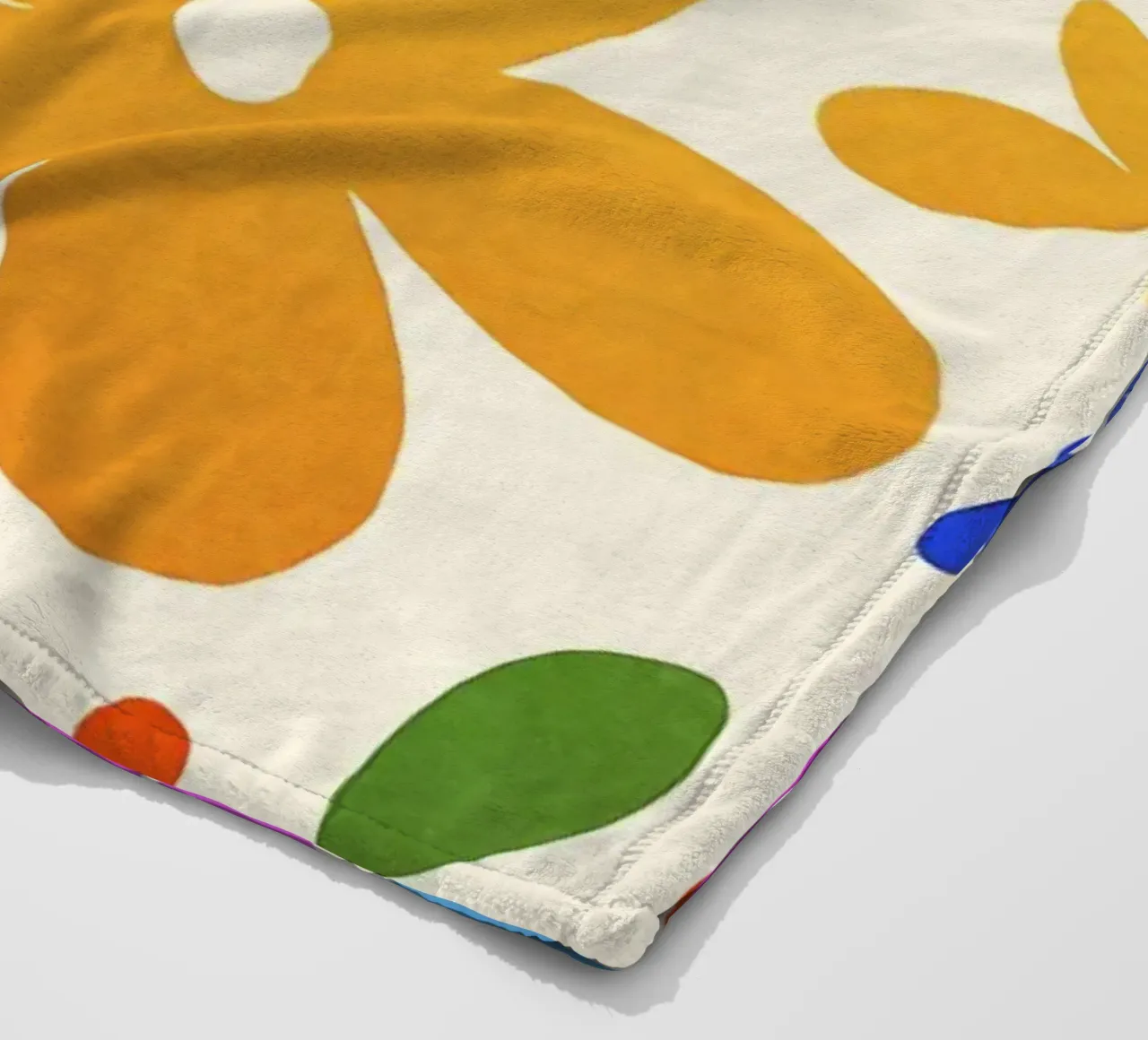 Matisse Groovy Zomerbloementuin fleecedeken van Andrea Haase Modern Home