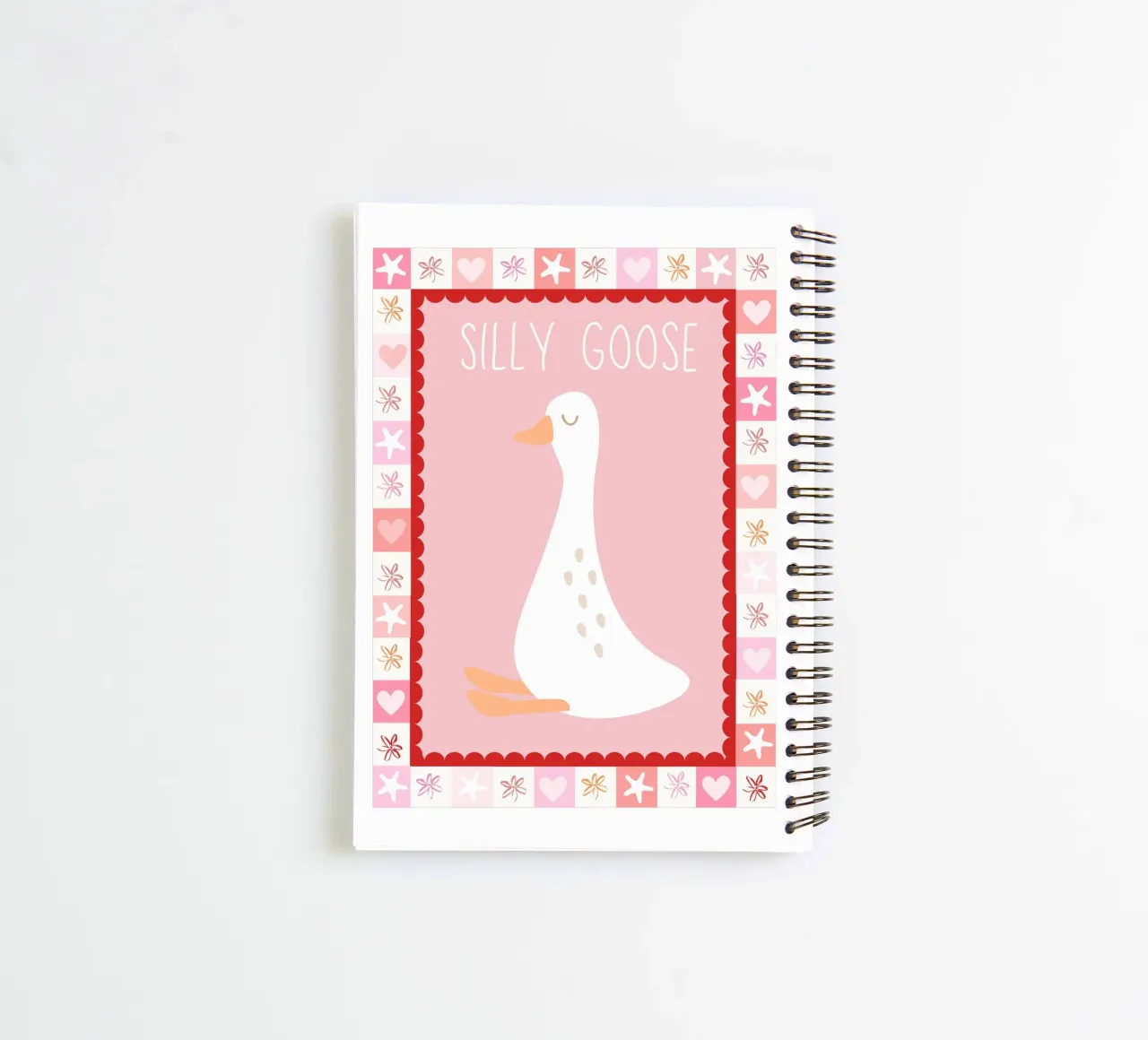 Stampa dell'oca sciocca per bambini, decorazione della stanza dei giochi, poster per la stanza dei bambini diario ad anelli da SunshinePrints