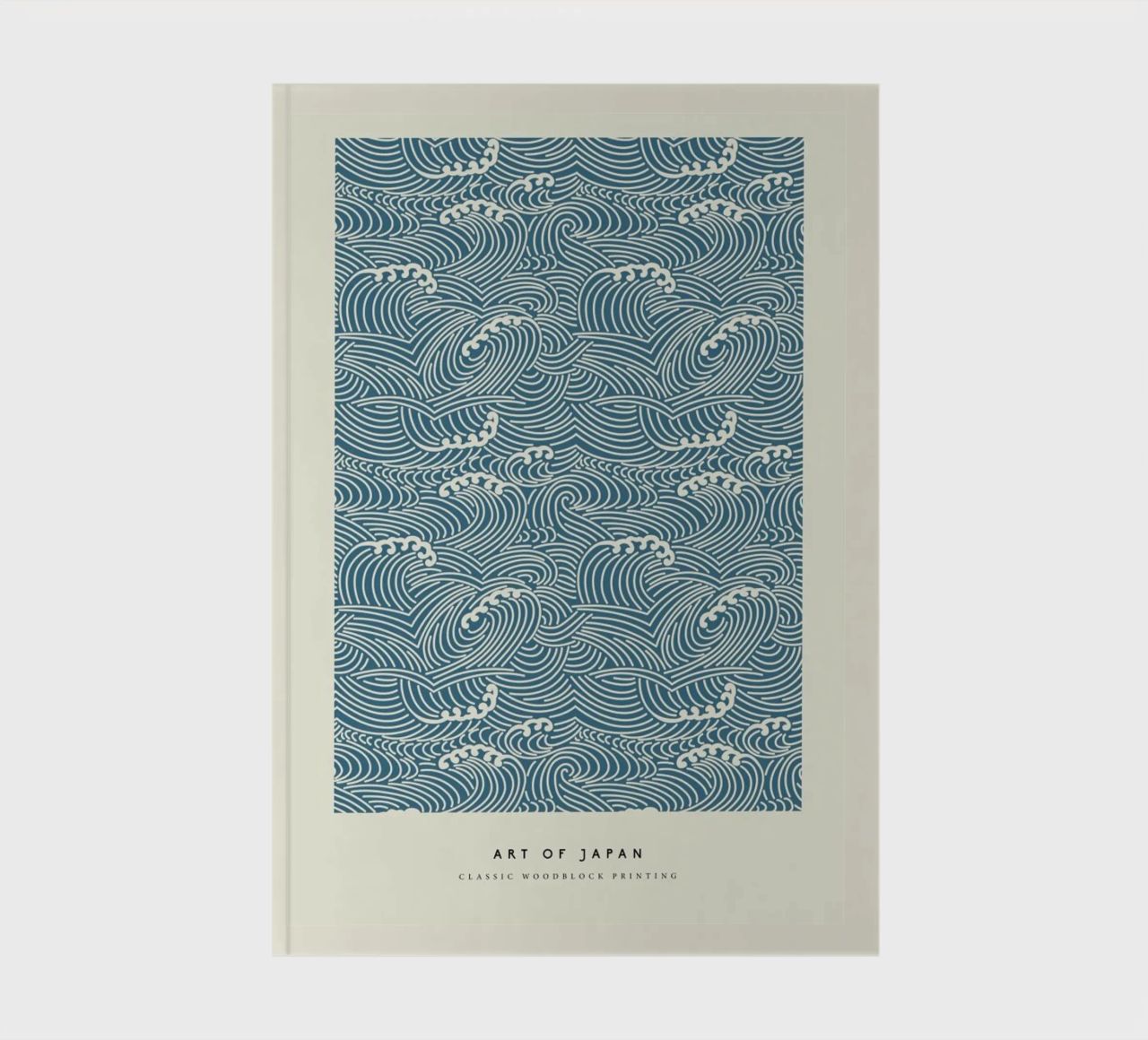 Japanese Crest Woodblock notebook by Vintage by JUNIQE
