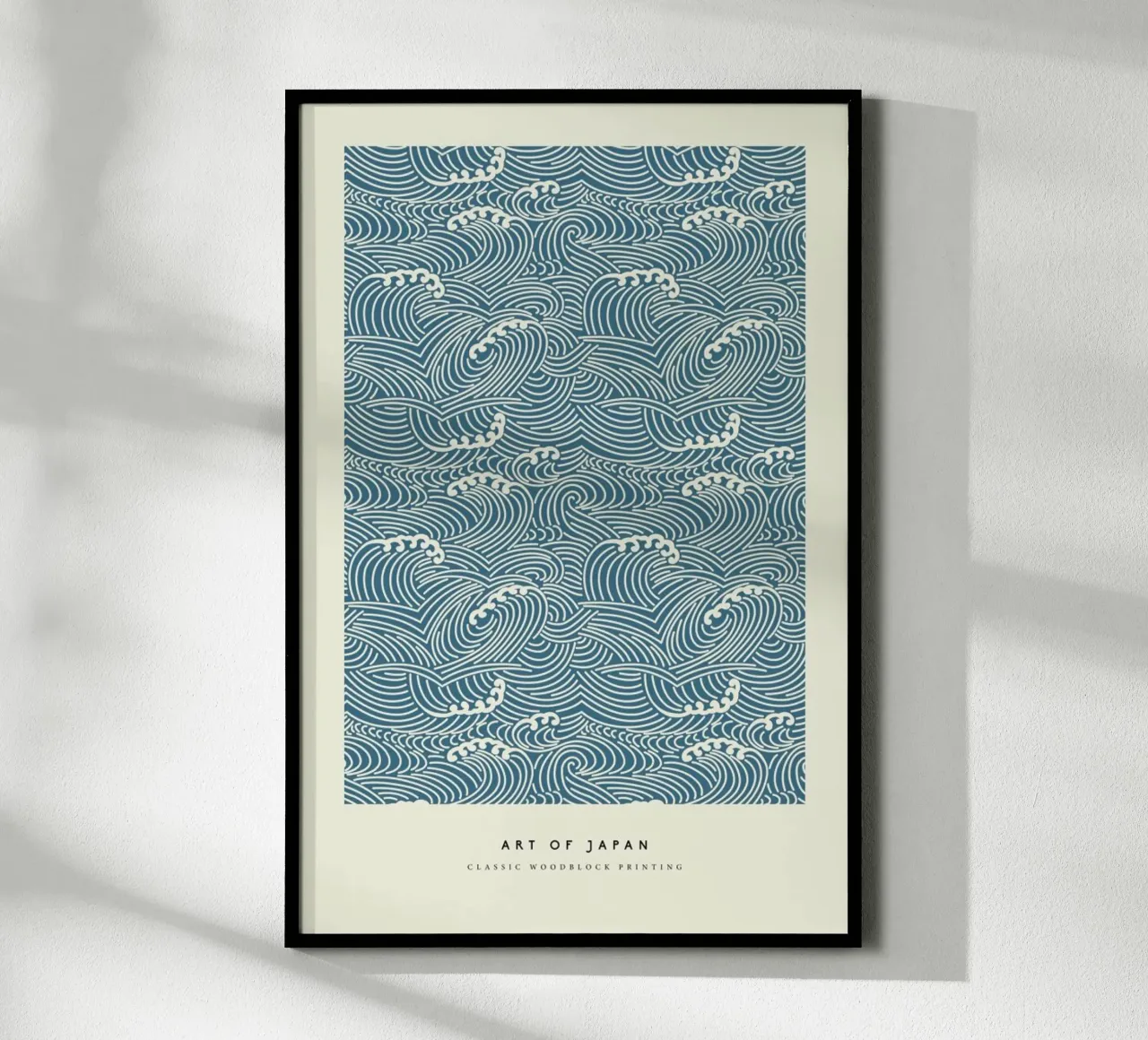 Japanese Crest Woodblock poster van Vintage by JUNIQE