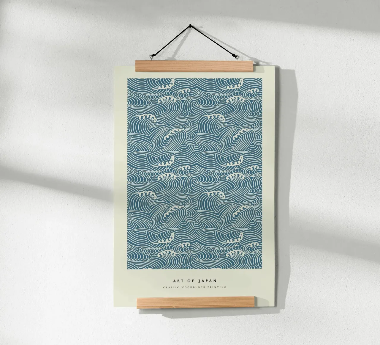 Japanese Crest Woodblock poster van Vintage by JUNIQE