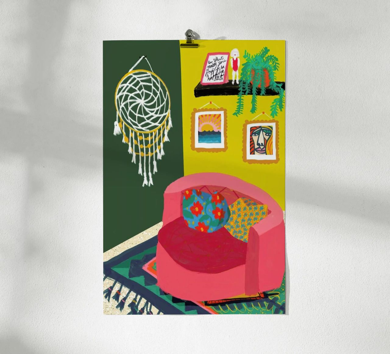 Mid Afternoon Swim Club poster de Maria Kritzas